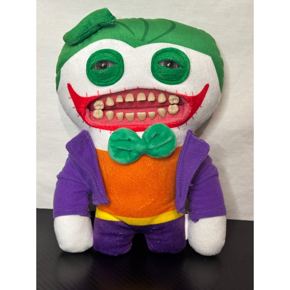 Fuggler DC Comics The Joker Plush Zuru Funny Ugly Monster Batman Villain 9"